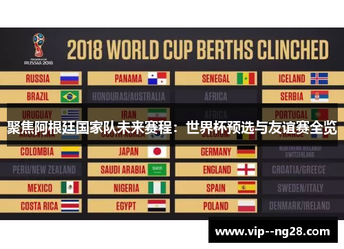 聚焦阿根廷国家队未来赛程：世界杯预选与友谊赛全览