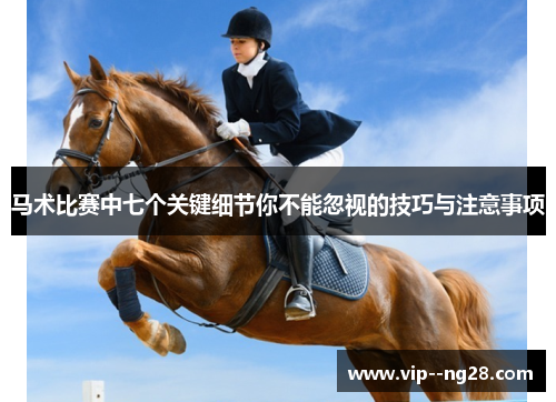 马术比赛中七个关键细节你不能忽视的技巧与注意事项